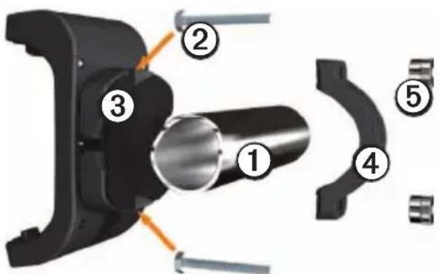 GARMIN Montana Handlebar Mount - UWAGA - 1