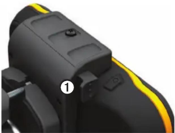 GARMIN Montana Handlebar Mount - Remover o Montana do suporte - 1