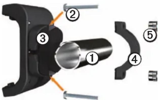 GARMIN Montana Handlebar Mount - HINWEIS - 1
