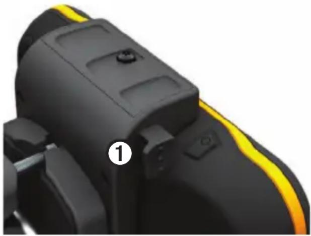 GARMIN Montana Handlebar Mount - Vyjmuti zařizení Montana z držák - 1