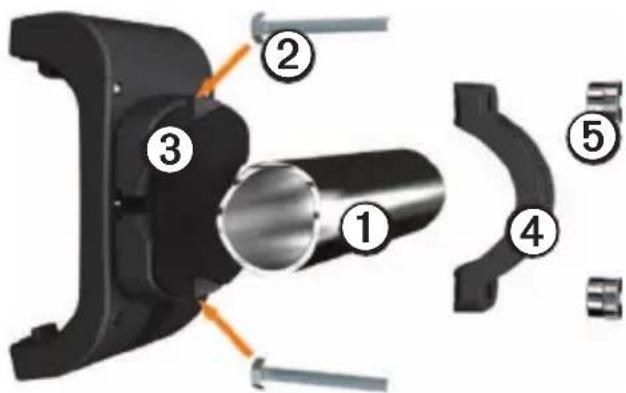 GARMIN Montana Handlebar Mount - OBS! - 1