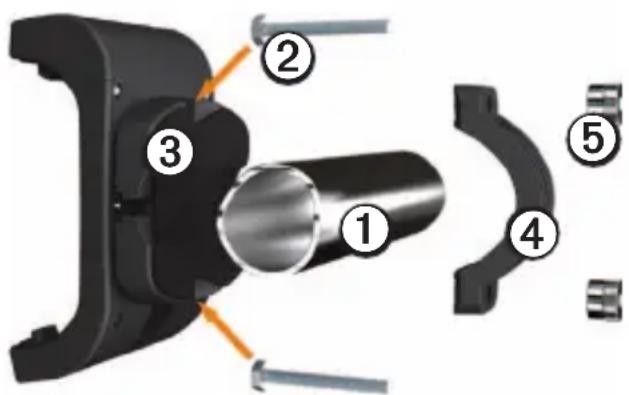 GARMIN Montana Handlebar Mount - OPMERKING - 1