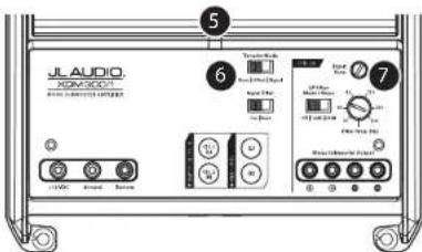 JL Audio XDM3001 - CONTROLES - 1