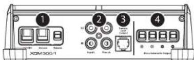 JL Audio XDM3001 - CONNECTIONS - 1
