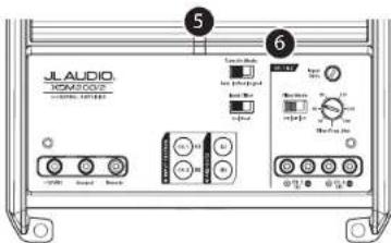 JL Audio XDM2002 - CONTROLS - 1