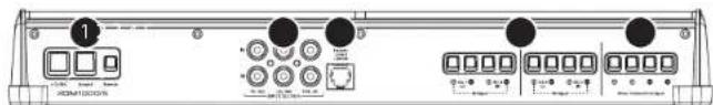 JL Audio XDM10005 - CONNECTIONS - 1