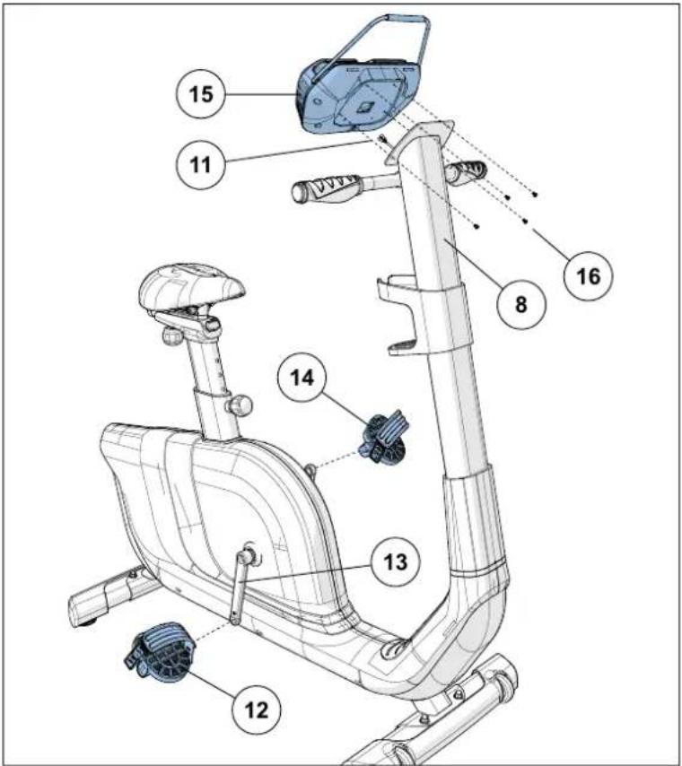 Horizon Fitness Comfort U - COMFORT U ASSEMBLY STEP 5 - 2