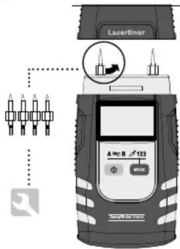 Laserliner DampFinder Home - Materialekarakteristika - 1