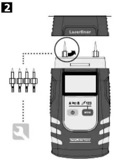 Laserliner DampFinder Home - Materialenes karakteristika - 1