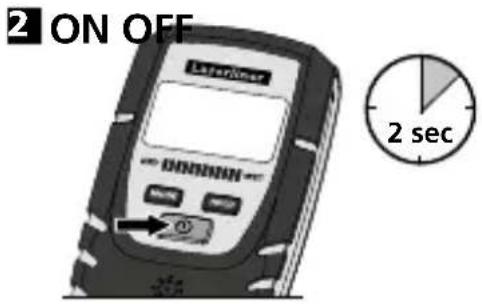 Laserliner MoistureFinder Compact - Plaatsen van de batterij - 2