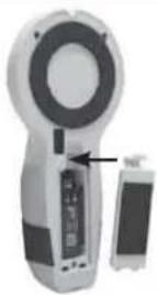 Laserliner CombiFinder Plus - Isætning af batteri - 1