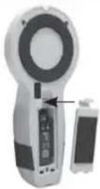 Laserliner CombiFinder Plus - Plaatsen van de batterijen - 1