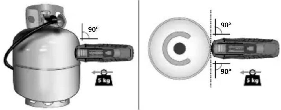 Laserliner GasCheck - Medir o nível de enchimento - 1
