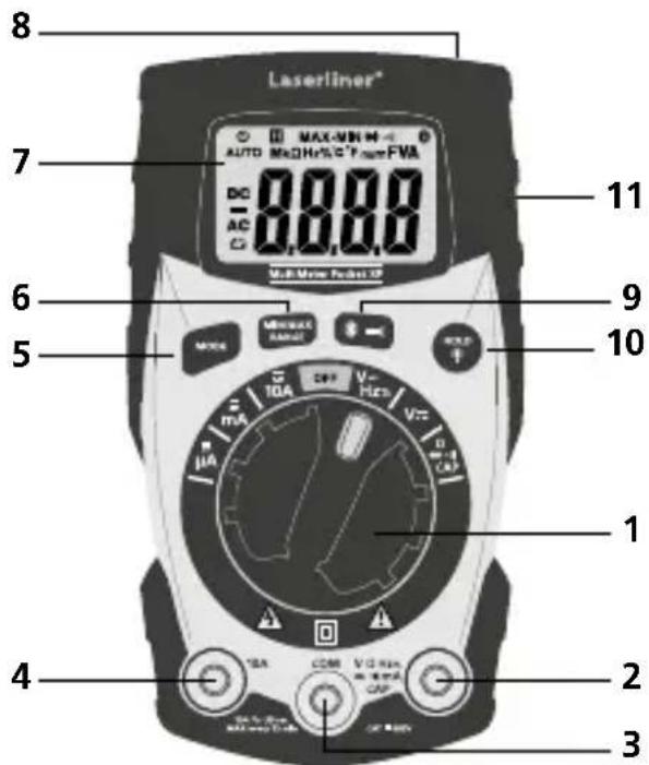 Laserliner MultiFinder Pro - Pointes de mesure - 3
