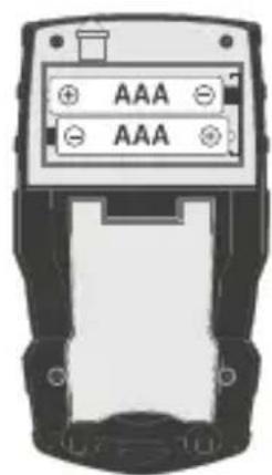 Laserliner MultiFinder Pro - Wkładanie baterii - 2