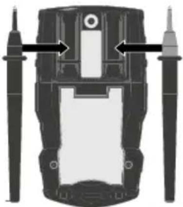 Laserliner MultiFinder Pro - Fixation des pointes de mesure - 1