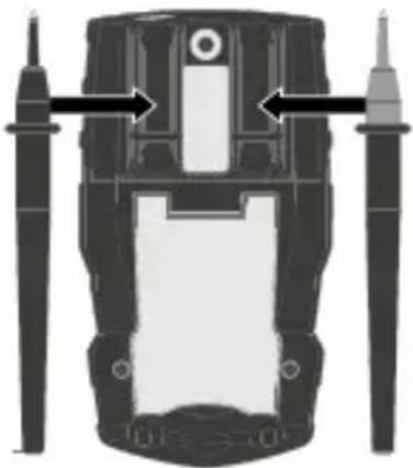 Laserliner MultiFinder Pro - Mocowanie końcówek pomiarowych - 1