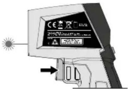 Laserliner ThermoSpot Pocket - Kontinuerlig mätning / Hold - 1