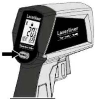 Laserliner ThermoSpot Pocket - Indicazione Min./Max. - 1