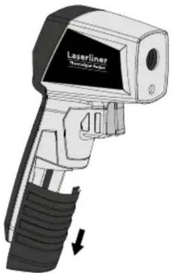 Laserliner ThermoSpot Pocket - Batterij plaatsen - 1