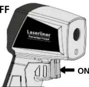 Laserliner ThermoSpot Pocket - ON/OFF - 1