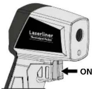 Laserliner ThermoSpot Pocket - ON/OFF - 1