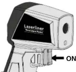 Laserliner ThermoSpot Pocket - ON/OFF - 1