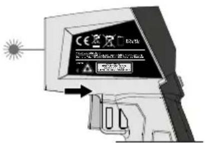 Laserliner ThermoSpot Pocket - Constante meting / Hold - 1