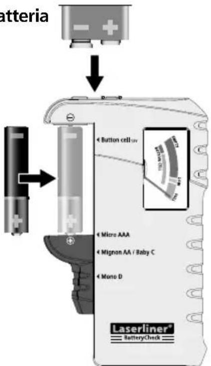 Laserliner BatteryCheck - Scala di indicazione a 3 colori - 1