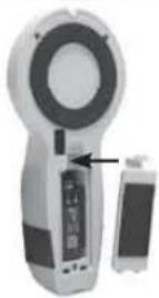 Laserliner StarFinder Plus - Introducerea bateriei - 1