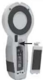 Laserliner StarFinder Plus - Pariston asettaminen laitteeseen - 1