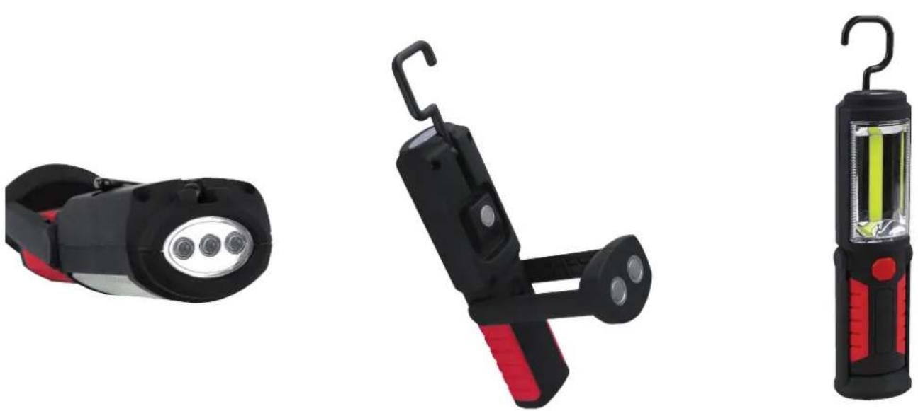 Eufab 13494 - Mini Arbeitsleuchte COB/LED - 1