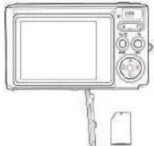 AGFAPHOTO DC5200 - SD memory card installation - 1