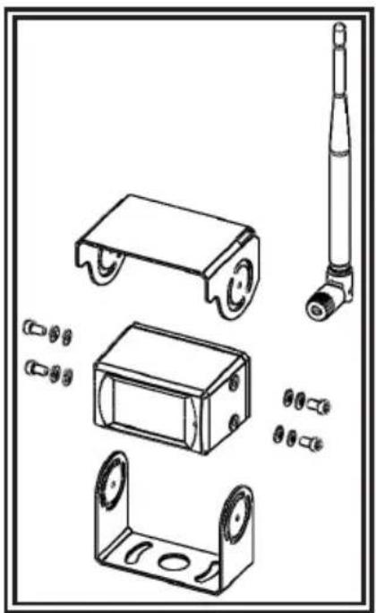 ECCO EC7008 - U-BRACKET CAMERA MOUNTING INSTRUCTIONS: - 1