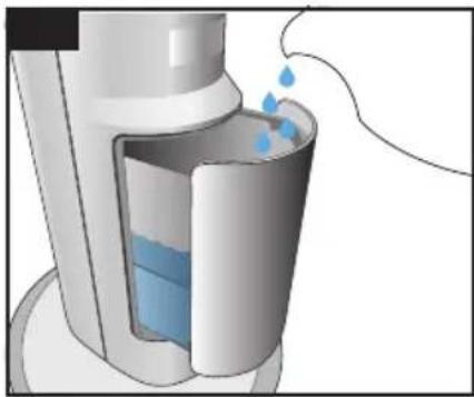 Livington ChillTower - NE JAMAIS utiliser l'appareil sans filtre - risques de FUITES d'eau ! - 1
