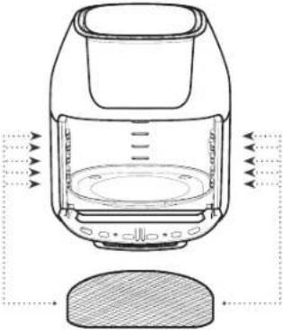PowerXL AirFryer MultiFunction - ÉTENDUE DE LA LIVRAISON ET DÉSIGNATION DES PIÈCES (Figure 1) - 13