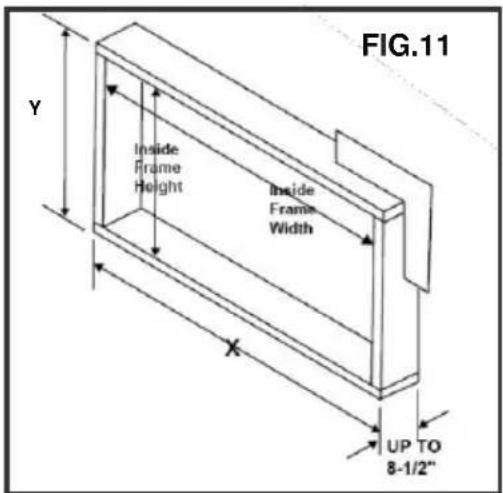 Friedrich Chill Premier CCW18B30B - Installation et assemblage - au trivers d'un MUR (suite) - 1