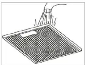 BOMANN DU 7609 G - Reinigen van het aluminium vetfilter - 2