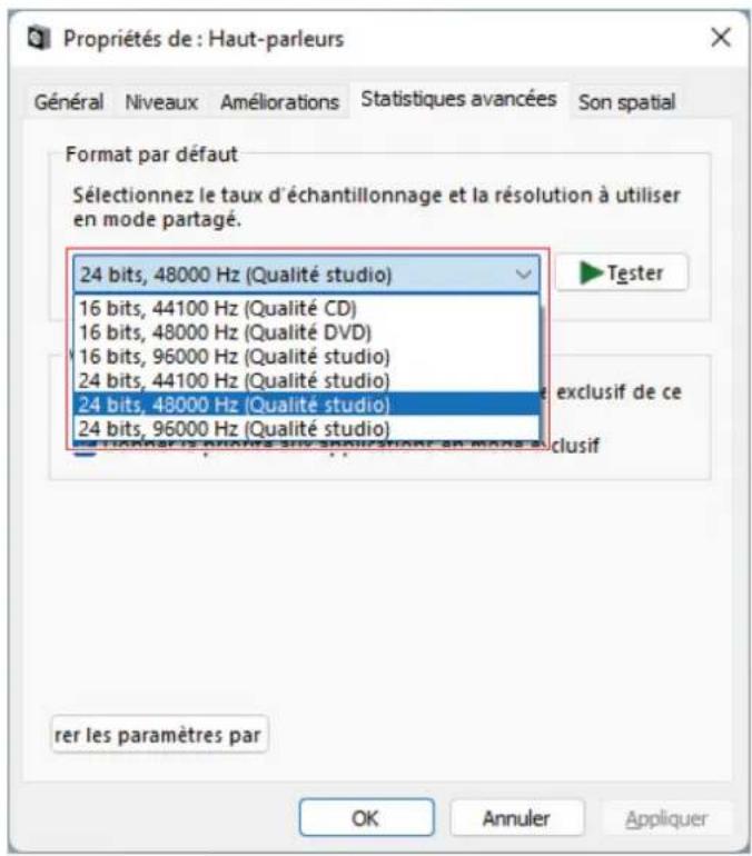 AUDIO TECHNICA ATHWB2022 - Dans l'onglet « lecture », confirmez que ce produit est sélectionné. - 3