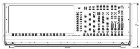 Midas HD96 - Dimensiones del HD96-24 - 1