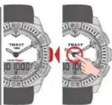 TISSOT TRACE Touch Steel - RÉGLAGE > SYNCHRONISATION - 14