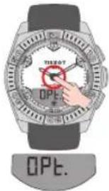 TISSOT TRACE Touch Steel - RÉGLAGE > OPTIONS - 2