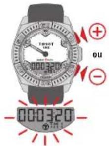 TISSOT TRACE Touch Steel - TIMER (COMPTEUR/COMPTE À REBOURS) - 4