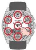 TISSOT TRACE Touch Steel - GÉNÉRALITÉ D'UTILISATION - 3