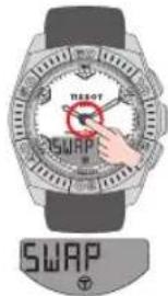 TISSOT TRACE Touch Steel - RÉGLAGE > OPTIONS - 5