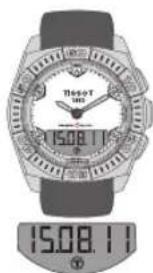 TISSOT TRACE Touch Steel - RÉGLAGE > VEILLE - 3