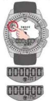 TISSOT TRACE Touch Steel - TIMER (COMPTEUR/COMPTE À REBOURS) - 2