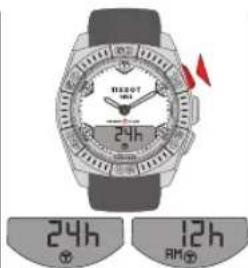 TISSOT TRACE Touch Steel - RÉGLAGE > UNITÉS - 3