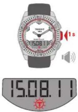TISSOT TRACE Touch Steel - GÉNÉRALITÉ D'UTILISATION - 1