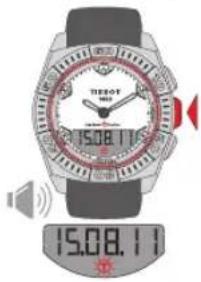 TISSOT TRACE Touch Steel - LAP (TEMPS PAR TOUR) > DONNÉES MÉMORISÉES - 7